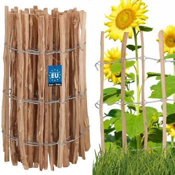 Hazel gard împrejmuire borduri palisadă ardezie 70 cm