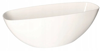 Ghiveci de flori carcasă de flori 360x150 alb