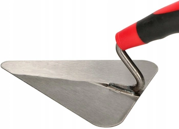 Spatula triunghiulară de zidar sol 180mm oțel