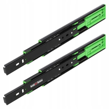 Glisieră cu rulmenți cu bile cu închidere automată h-45 250mm