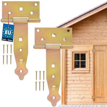 Balama arbour gazebo galbenă 150 mm set de 2 buc.