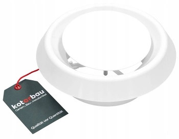 Anemostat universal de ventilație cu flanșă de 125 mm