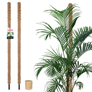Țăruș pentru plante de nucă de cocos 140 cm x 32 mm set de 2 buc.