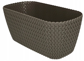 Ghiveci 300 mm balcon oval - Culoare gri piatră