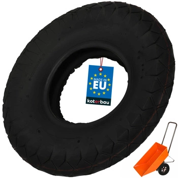 Anvelopă pentru roabă cărucior cu gleznă 4-pânză 44 cm