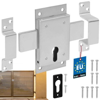 Încuietoare de suprafață zn 160 zăvorâre de ușă cu cheiță