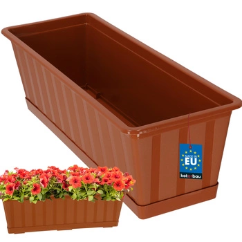 Cutie de balcon 50 cm ghiveci pentru terasă balcon