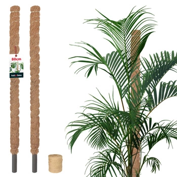 Țăruș pentru plante de nucă de cocos 80 cm x 25 mm set de 2 buc.