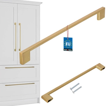 Bucătărie mobilier mâner clasic modern lung aur mat 256 mm