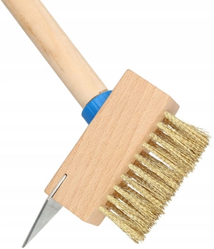 Perie de pavaj răzuitor de sârmă cu mâner