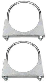 Clemă pentru țevi cibant fi 95 mm oțel - 2 buc.
