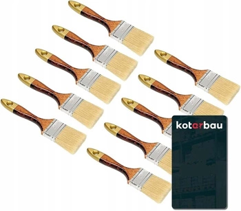 Set universal de pensule plate de vopsea 2" 50mm 10pcs
