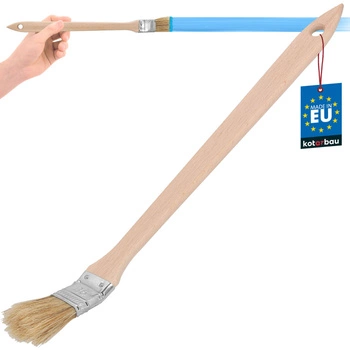 Perie plată curbată mică îngustă pentru radiatoare 25 mm