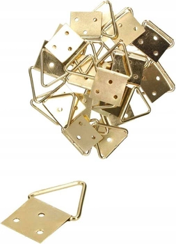 Cârlig rame foto cu ochi 17 mm set de 25 buc.