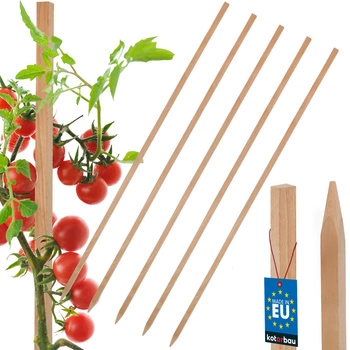 Tăruși de grădină din lemn pentru roșii legume 100 cm set de 5 buc.