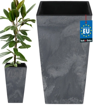 Pottom cu insertare 325x325x610 mm structură de beton