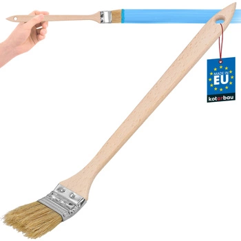 Perie plată curbată mică îngustă pentru radiatoare 36 mm