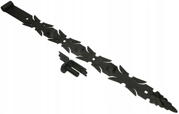 Balama de ușă forjată decorativă 800 mm + prindere