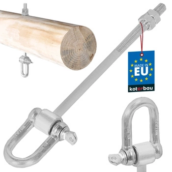 Cârlig de fixare pentru hamac cu șaibă m12