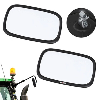Oglindă exterioară universală pentru tractoare 18x12,5 cm set de 2 buc.