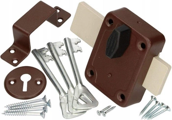 Încuietoare pentru ușa de garaj cu zăvor 140 mm atlas