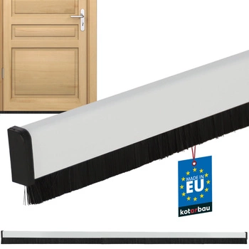 Bandă etanșare sub ușă automată albă 27 mm 1 m