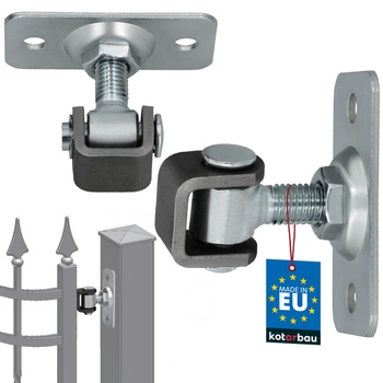 Balama reglabilă cu șuruburi pentru ușă cu chepeng m12