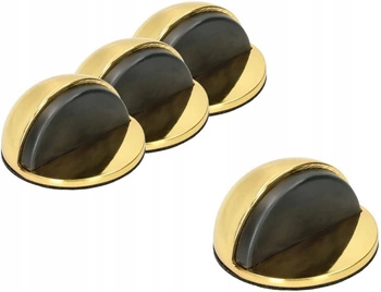 Odorizant autoadeziv pentru ușă 45 mm - 4 buc - Culoare alamă