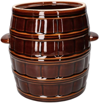 Butoi din gresie ceramică 8l oală pentru murături