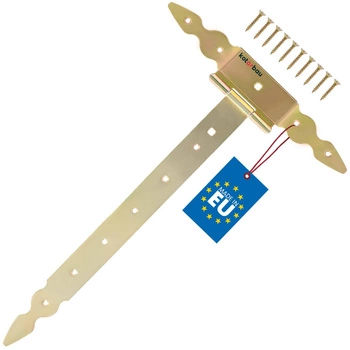 Balama transversală t pentru obloane chioșc galvanizat 400 mm