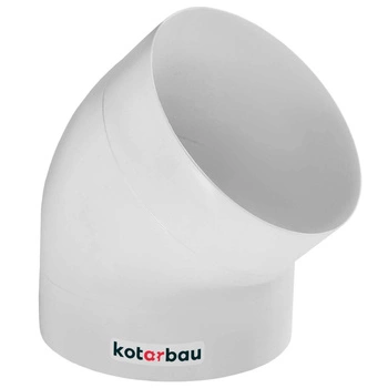 Cot de 45° cot de ventilație 125 abs