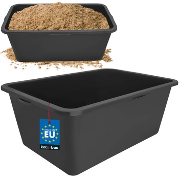 Tavă de construcție 80 l bol de mortar kalfas