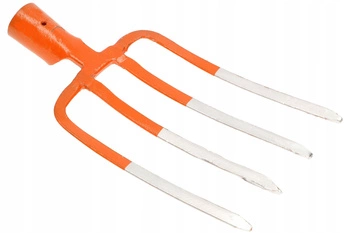 Furculiță cu 4 vârfuri pentru săparea compostului agricol