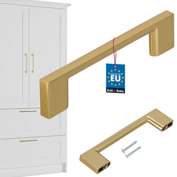 Bucătărie mobilier mâner clasic modern lung aur mat 96 mm