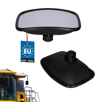Oglindă universală panoramică cu buton pentru tractor mașină 265x185 mm