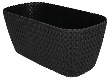 Ghiveci 300 mm balcon oval - Culoare antracit