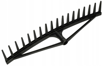 Greblă de fân pentru iarbă cu 18 dinți greblă de frunze de 610 mm