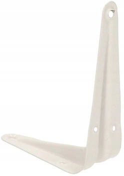Suport pentru rafturi 15x12,5 alb