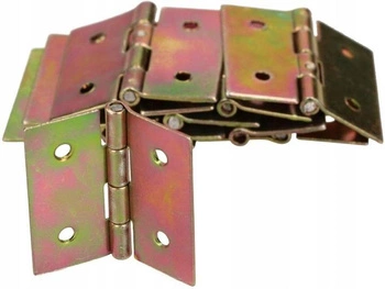 Suport de mobilă metalică fixed hinge 35x35 mm - 100 buc.