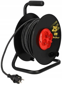 Cablu de prelungire a bobinei 3x1,5 construcție z/u 25m