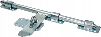 340mm bolț ușă de garaj șurub glisante îngust galvanizat