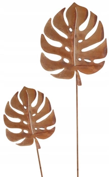 Set figurine ciocănite ornamente de grădină rugină