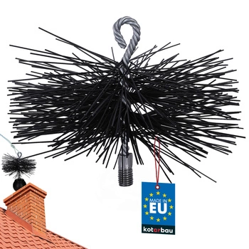 Perie pentru curățarea coșului de fum maturator pvc m12 175 mm
