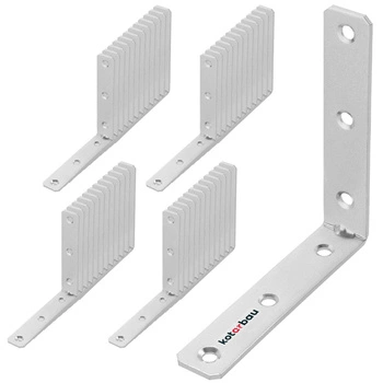 Suport unghiular de tâmplărie 100x100x20 mm set de 50 buc.