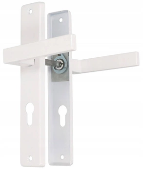 Maner usa alb lunga placuta usa 72 insertie - Culoare alba