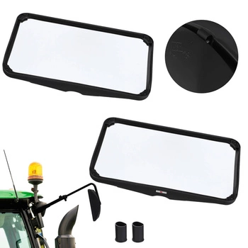 Oglindă exterioară universală pentru tractoare 36,5x19 cm set de 2 buc.