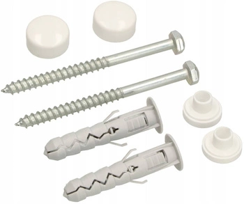 Set de dopuri de baie pentru fixarea vasului de toaletă