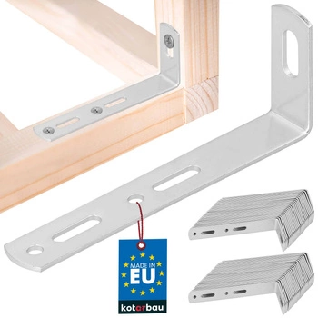 Unghi de tâmplărie 90x35x15 mm set de 50 buc.