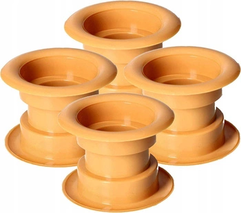 Manșon de ventilație pentru ușă - 4 buc.