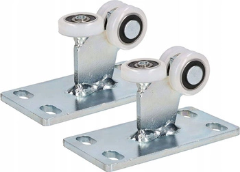 Cărucior cu 3 role fi 25 cu role fixe - 2 buc.